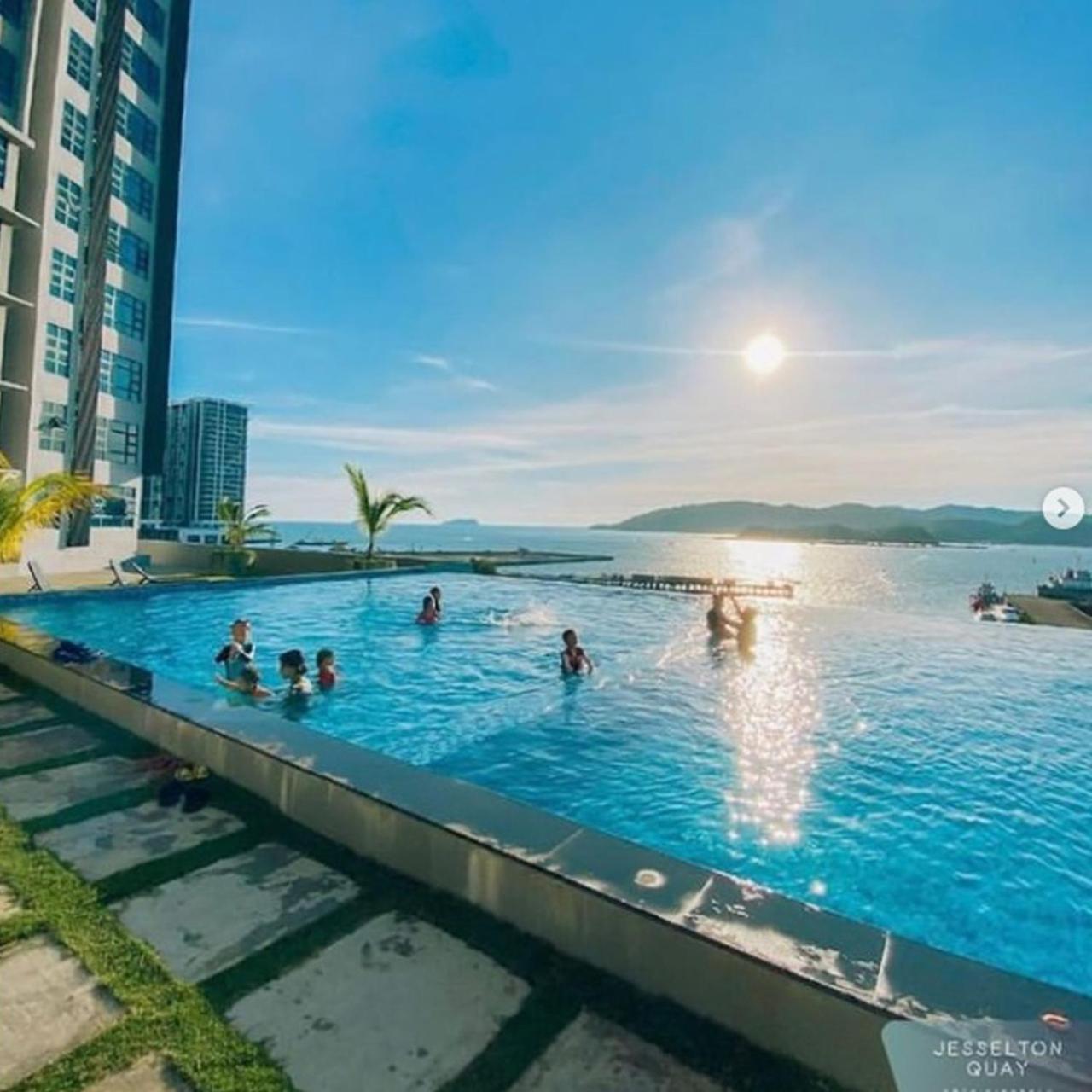 Mango House2-Seaview,Wifi,Swimmingpool,Gym-Jq Appartement Kota Kinabalu Buitenkant foto