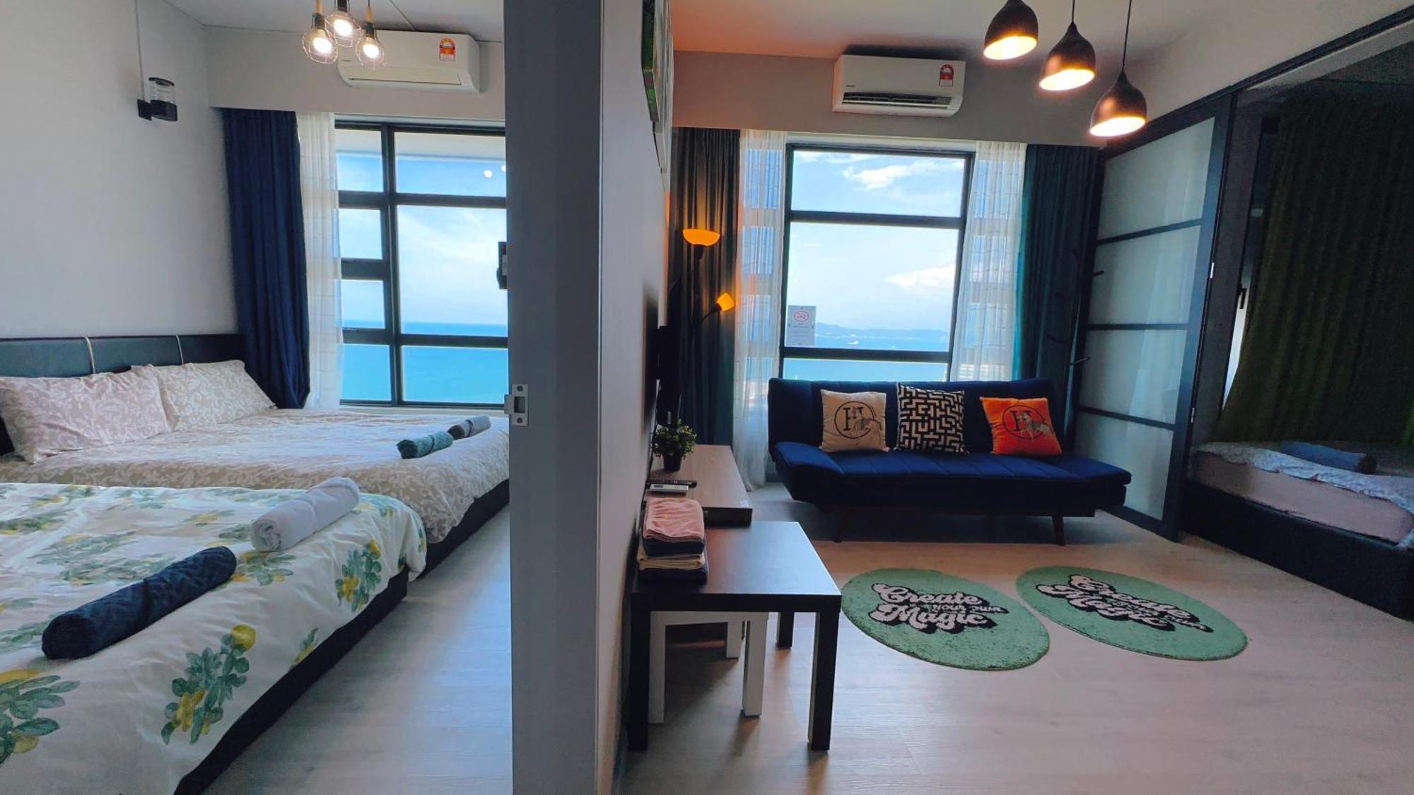 Mango House2-Seaview,Wifi,Swimmingpool,Gym-Jq Appartement Kota Kinabalu Buitenkant foto